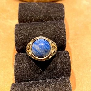 Pretty sterling filigree ring